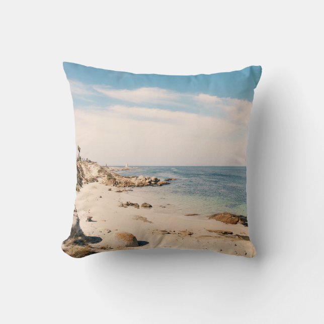 Oceanhavets Beach Turquise Vatten Cushion Kudde (Framsida)