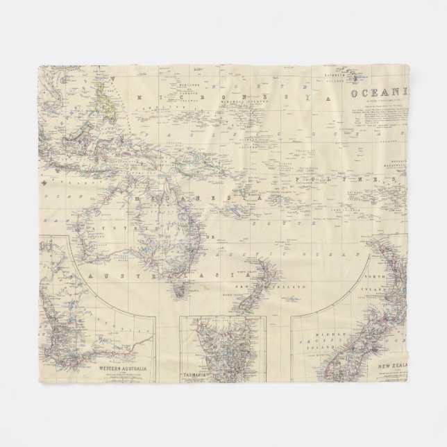 Oceania 2 fleecefilt (Framsidan (Horisontell))