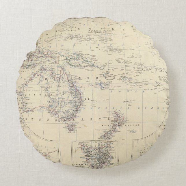 Oceania 2 rund kudde (Framsidan)