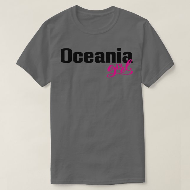 Oceania Girl T Shirt (Design framsida)