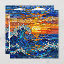 Oceanic Coastal Ocean Waves Sunset   Kort