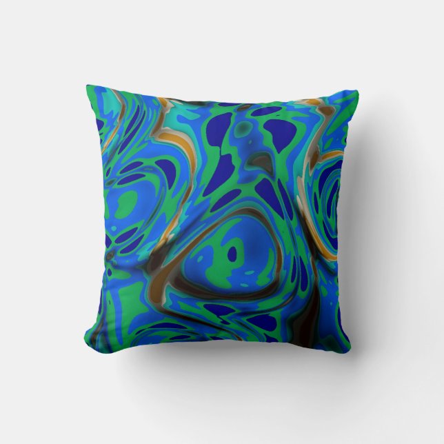 Oceanic colours  kudde (Framsida)