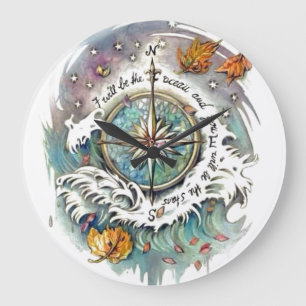 Oceanic design stor klocka