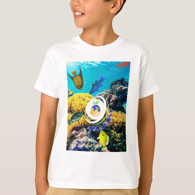 Oceanic Elegance T Shirt (Framsida)