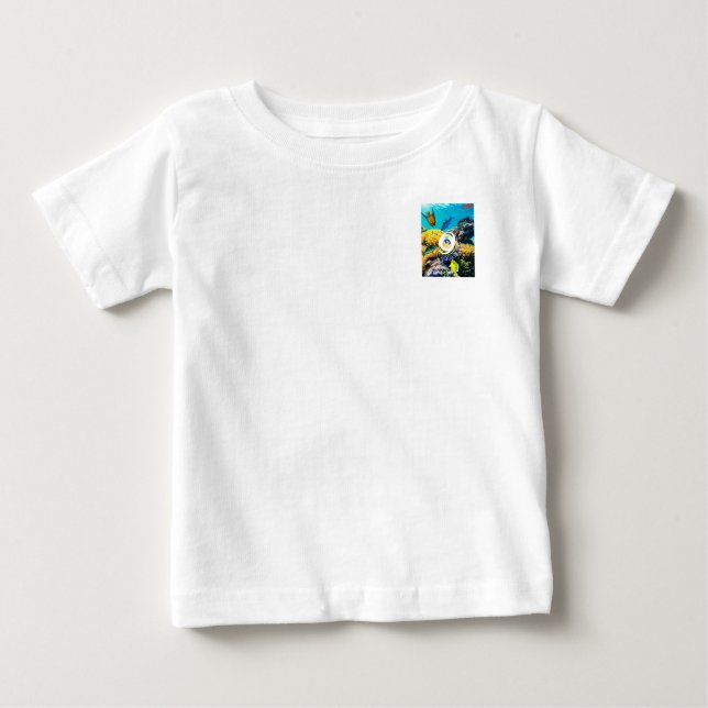 Oceanic Elegance T Shirt (Framsida)