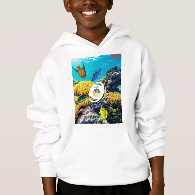 Oceanic Elegance T Shirt (Framsida)