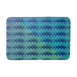 Oceanic geometry abstract digital pattern 1262 badrumsmatta