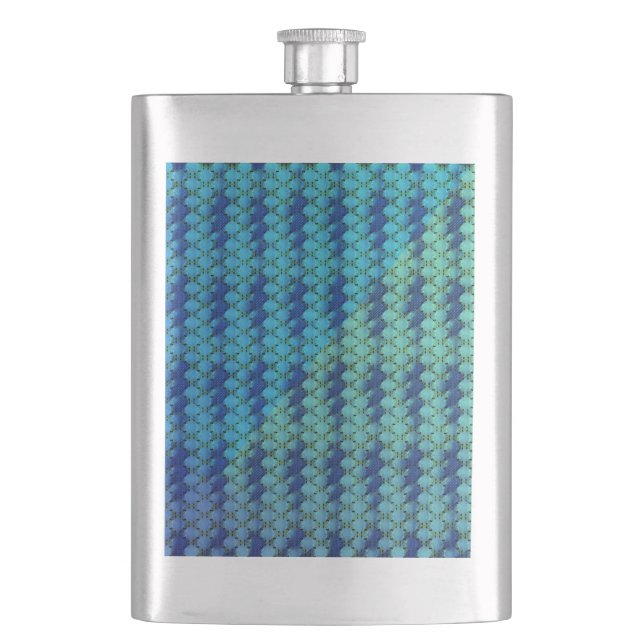 Oceanic geometry abstract digital pattern 1262 fickplunta (Framsidan)