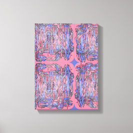 Oceanic Geometry Abstract Wall Art Canvastryck