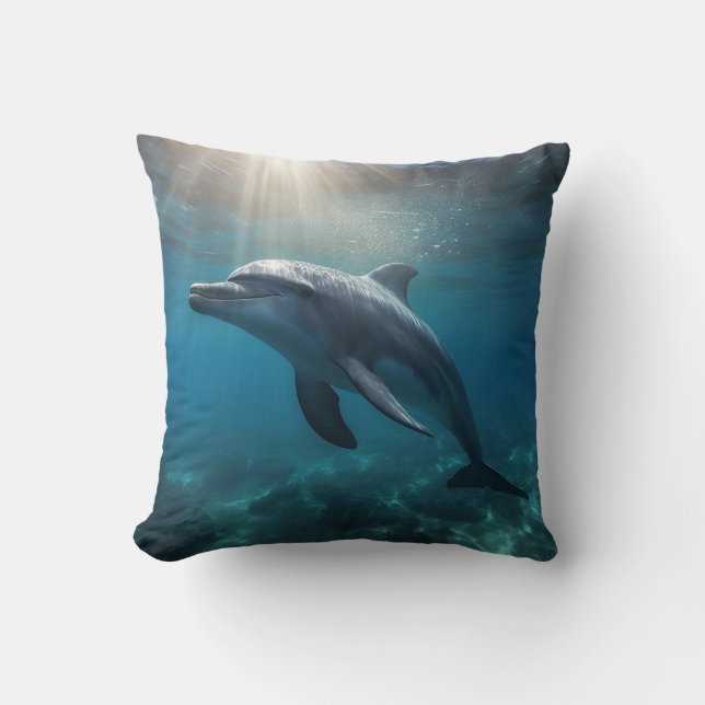 Oceanic Grace Dolphin Kudde (Framsida)