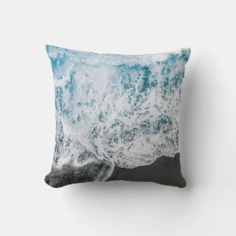 Oceanic Serenity Beach Water Pillow Kudde