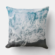 Oceanic Serenity Beach Water Pillow