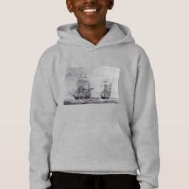 Oceanic Trek Grafikfartyg Finkonst T Shirt