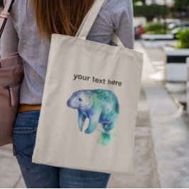 Oceanic Whisper Manatee, anpassningsbar Tygkasse