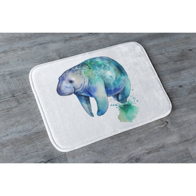 Oceanic Whisper Manatee Badrumsmatta (Skapare uppladdad)