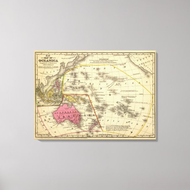 Oceanica Canvastryck (Framsida)