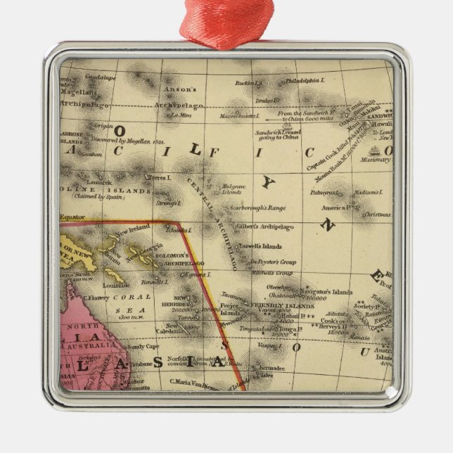 Oceanica Julgransprydnad Metall (Framsidan)