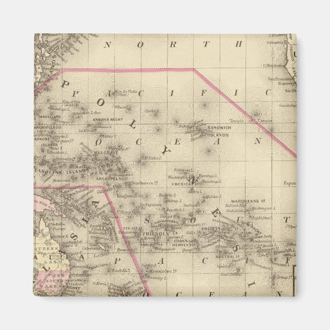 Oceanica, Sandwichöarna Magnet (Framsidan)