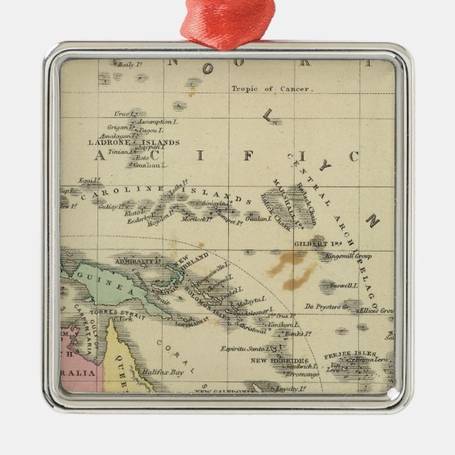 Oceanien Julgransprydnad Metall (Framsidan)