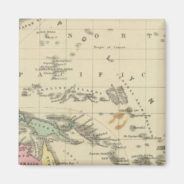 Oceanien Magnet (Framsidan)