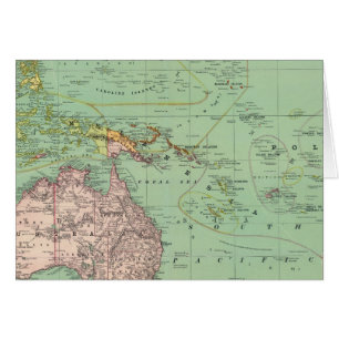 Oceanien, Malaysia Hälsningskort