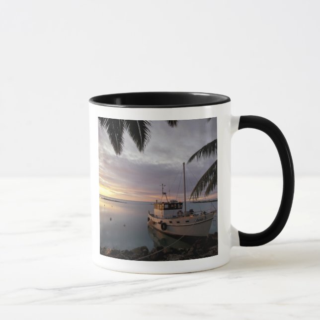 Oceanien, Polynesien, Cooköarna, Aitutaki, Mugg (Höger)