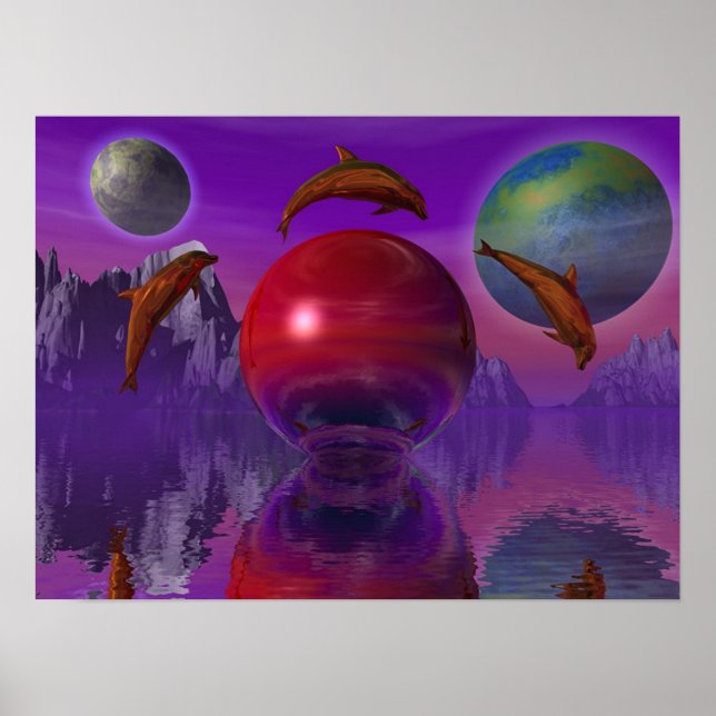 Oceanik Poster (Framsidan)