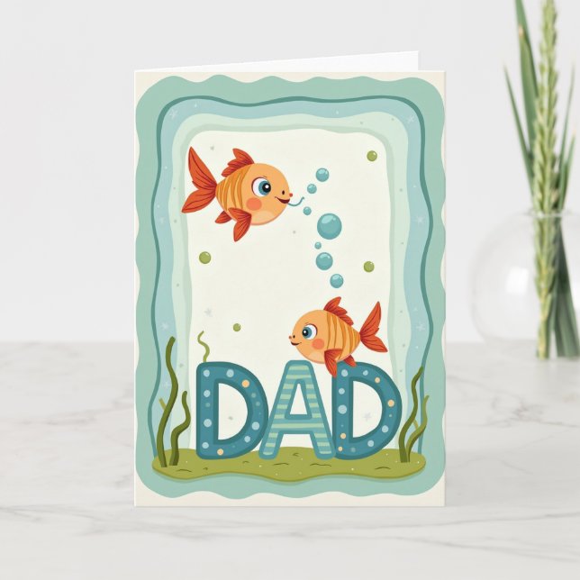 Oceanisk Pappakort Kort (Framsida)