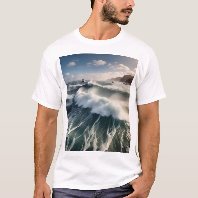 OCEANISK STORM T SHIRT (Framsida)