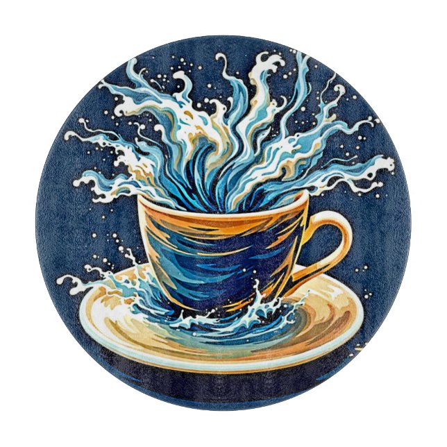 Oceaniska kaffe Stänk (Framsidan)