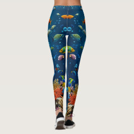 Oceaniskt renhet leggings