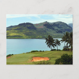 Oceankursen i Hokuala, Kauai, Hawaii Vykort