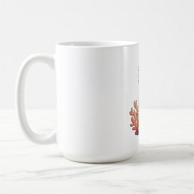Oceanlykta maneter kaffemugg (Vänster)