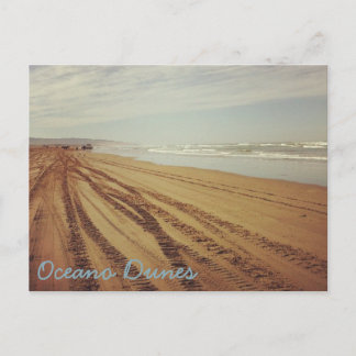 Oceano Dunes SVRA Pismo Beach-postkort Vykort