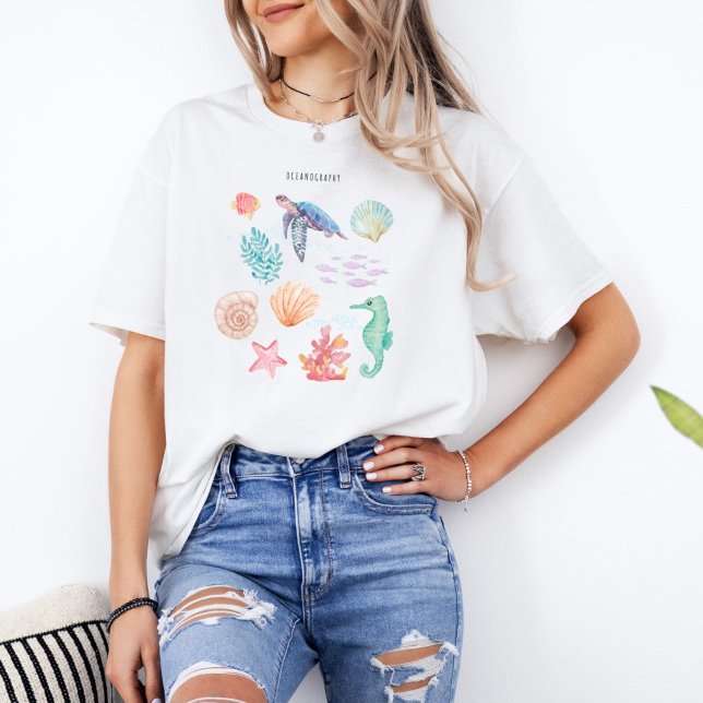 Oceanografi T Shirt (Skapare uppladdad)
