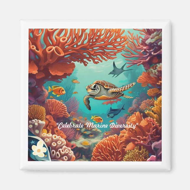 "Ocean's Embrace" Magnet (Framsidan)