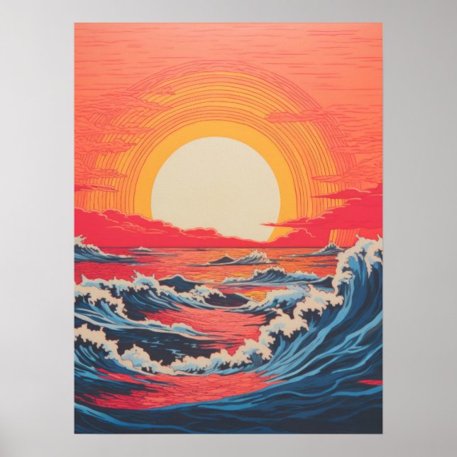 Ocean's Embrace Poster (Framsidan)