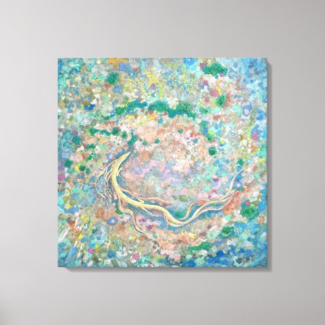 Ocean's Forest: Dragon's Current Canvastryck (Framsida)