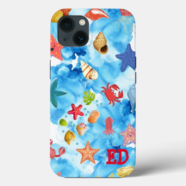 OCEANS GEMS Fodral-Mate iphone case (Baksida)