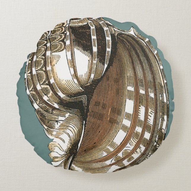 Ocean's Jewel Rund Kudde (Framsidan)