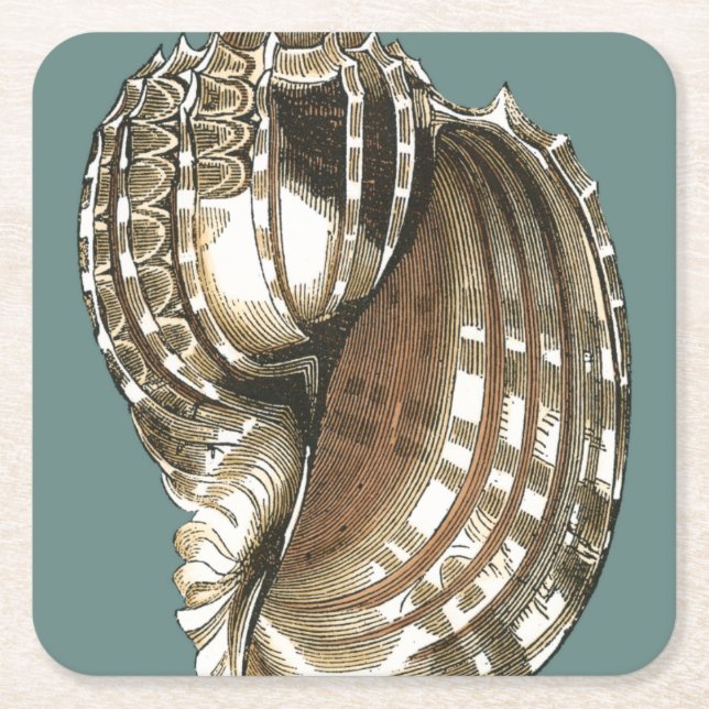 Ocean's Jewel Underlägg Papper Kvadrat (Framsidan)