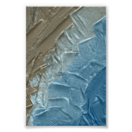 Ocean's Kant: A Digital Painting of Tranquibility Fototryck