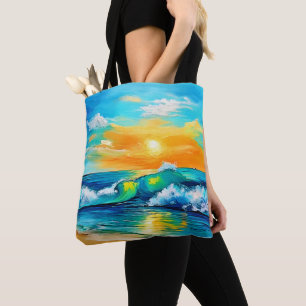 Ocean's Kiss: Sunset Vinkar Tygkasse