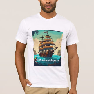 Ocean's Majesty: Sail Into Äventyr T Shirt