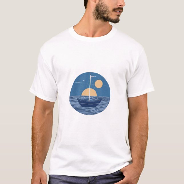 🌊 🏖️ Oceans 🌞 🌞 Sol t-shirt (Framsida)