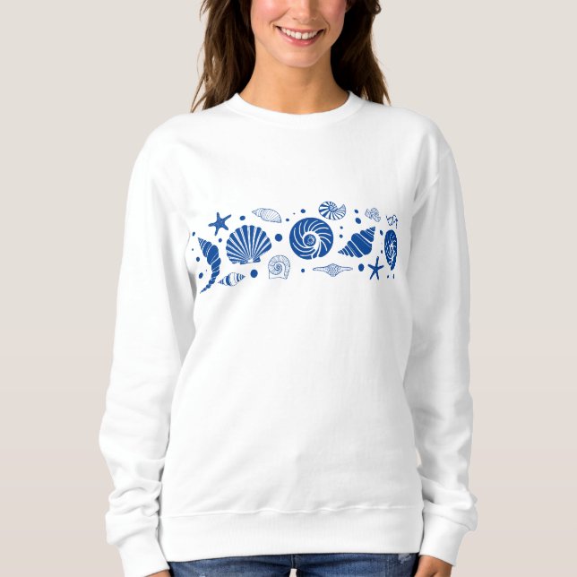 Ocean's Treasures Sweatshirt  T Shirt (Framsida)