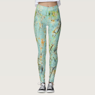 Oceanside Abstracts Leggings