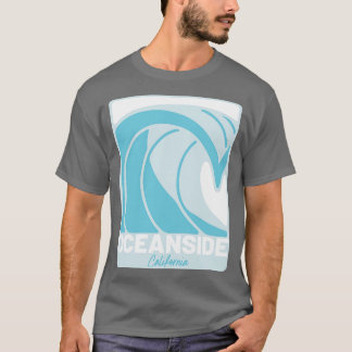 Oceanside Beach California Atlantic Ocean FL Crash T Shirt