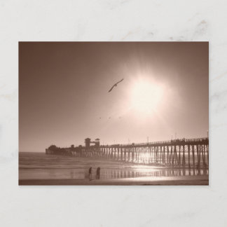 Oceanside, CA Pier Vykort