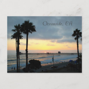 Oceanside, CA Vykort